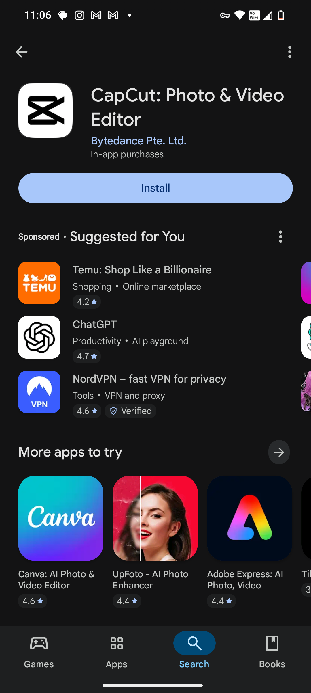 How to Install and Run Capcut on Android 4
