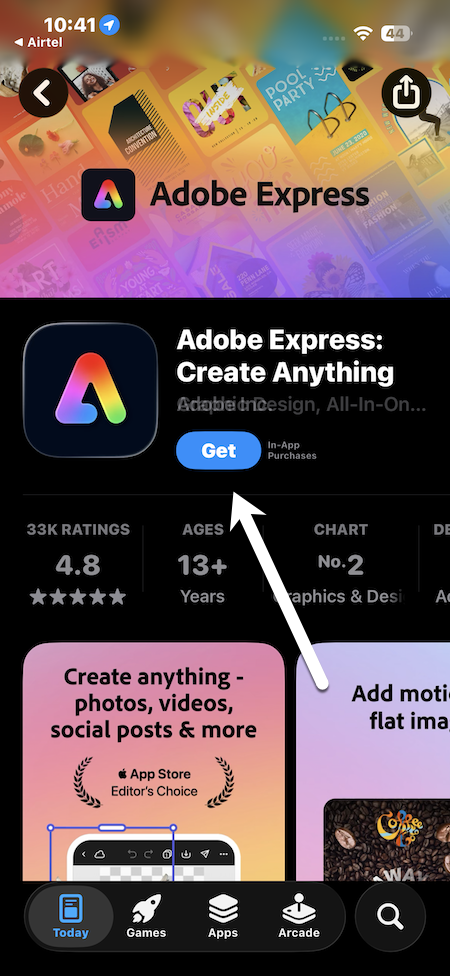 How to activate Adobe Express Premium using Airtel 3