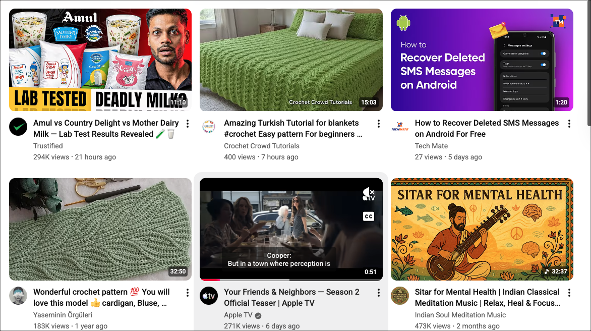 Here’s How I Cleaned up my YouTube Feed from YouTube Shorts 8