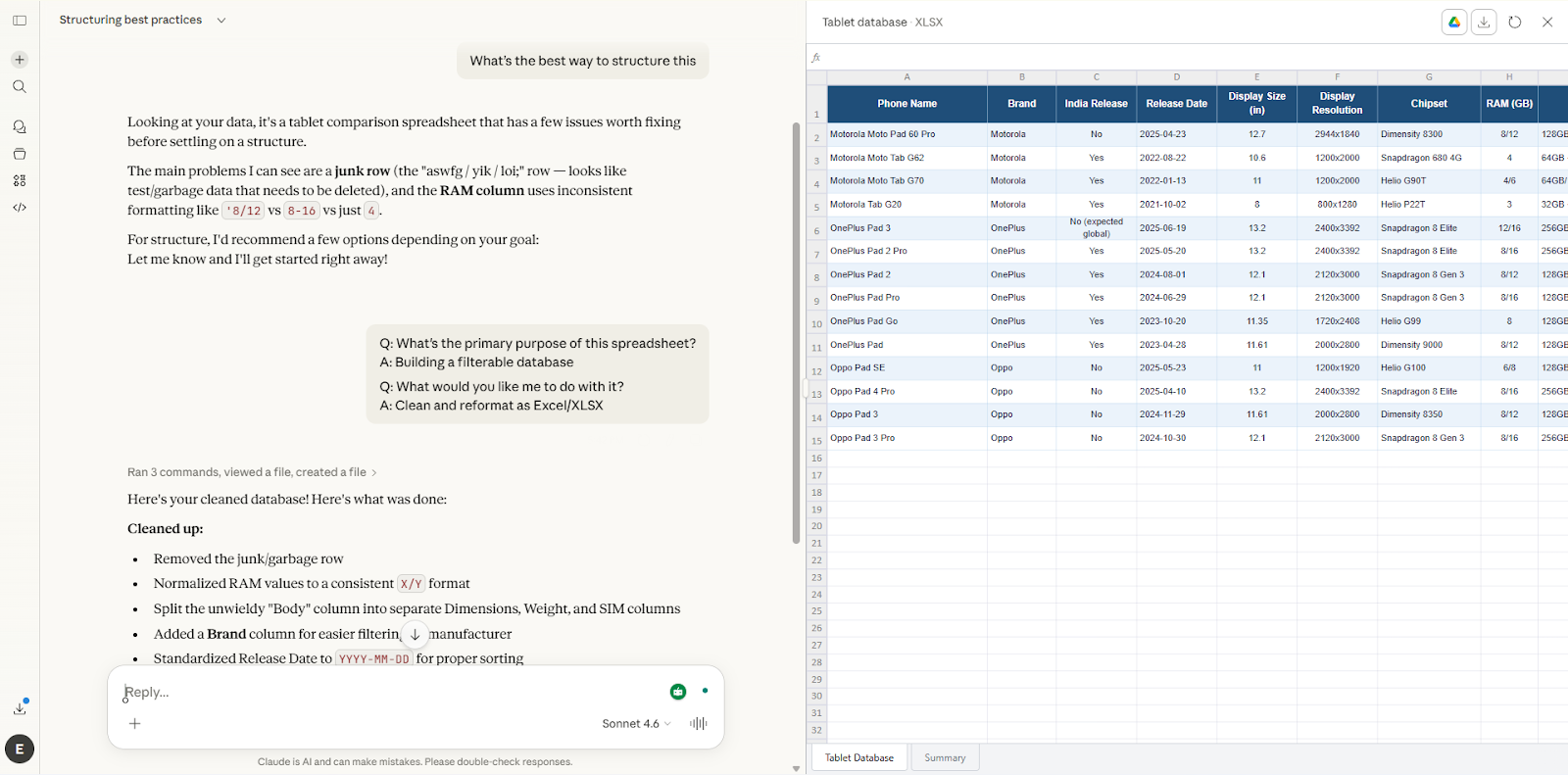 Best AI Tools for Google Spreadsheets 1