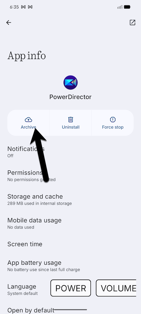 How to Manually Archive Apps on Android 9