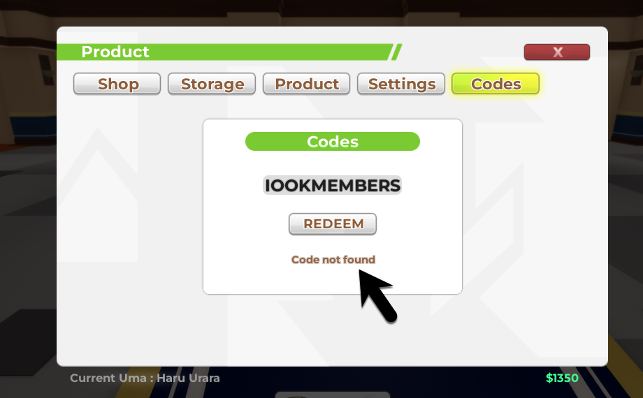 How to Redeem Uma Racing Codes in Roblox 2