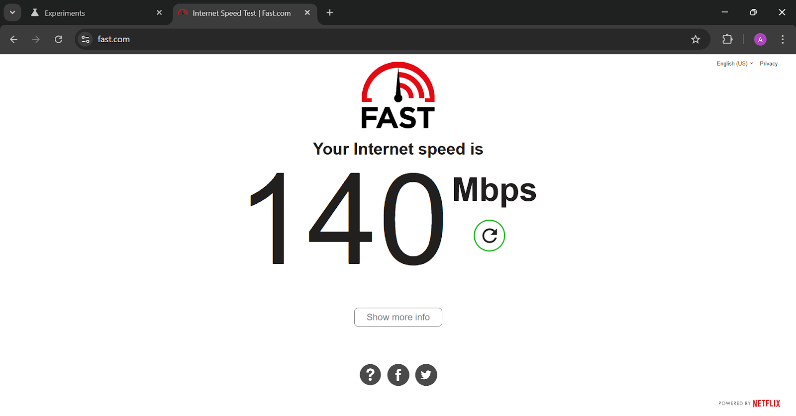Test Your Google Chrome Download Speed