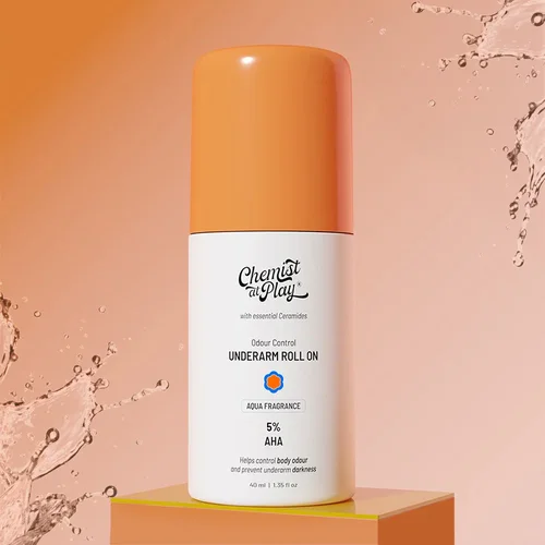 5% AHA Underarm Roll on for Odour Control