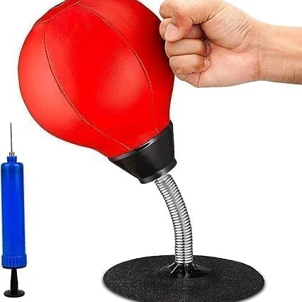 Desktop Punching Bag for Stress Relief, Suction