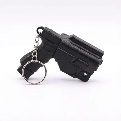 Gun Keychain for Men Stylish Pistol Design