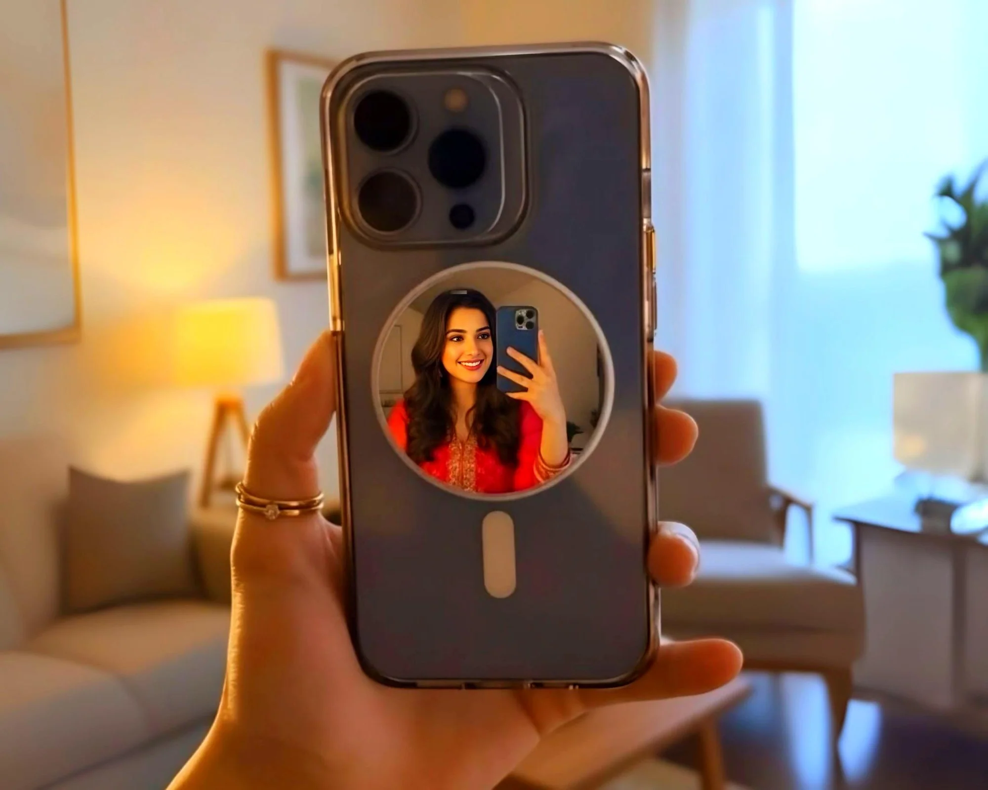 Magnetic Selfie Mirror