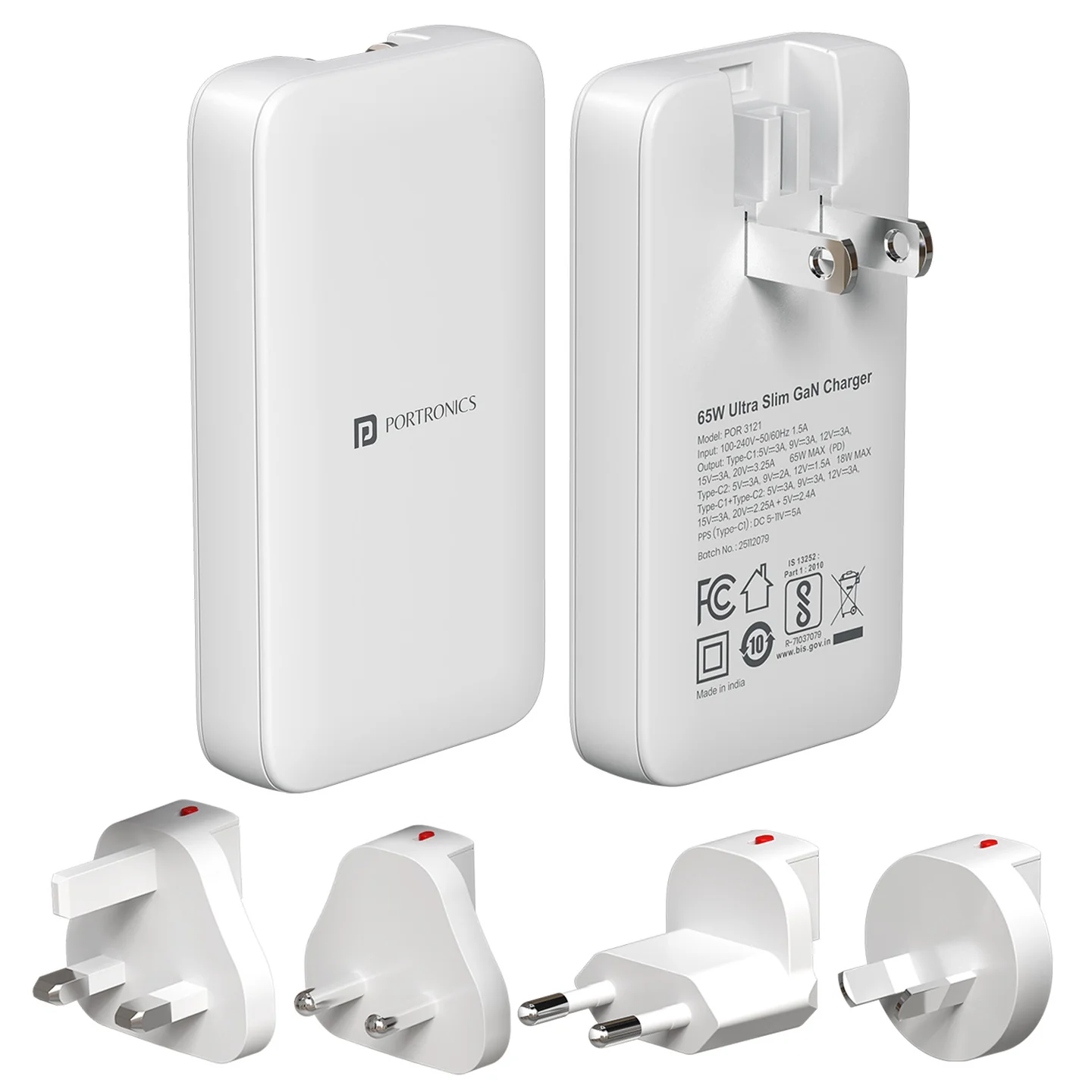 Portronics Adapto 65U