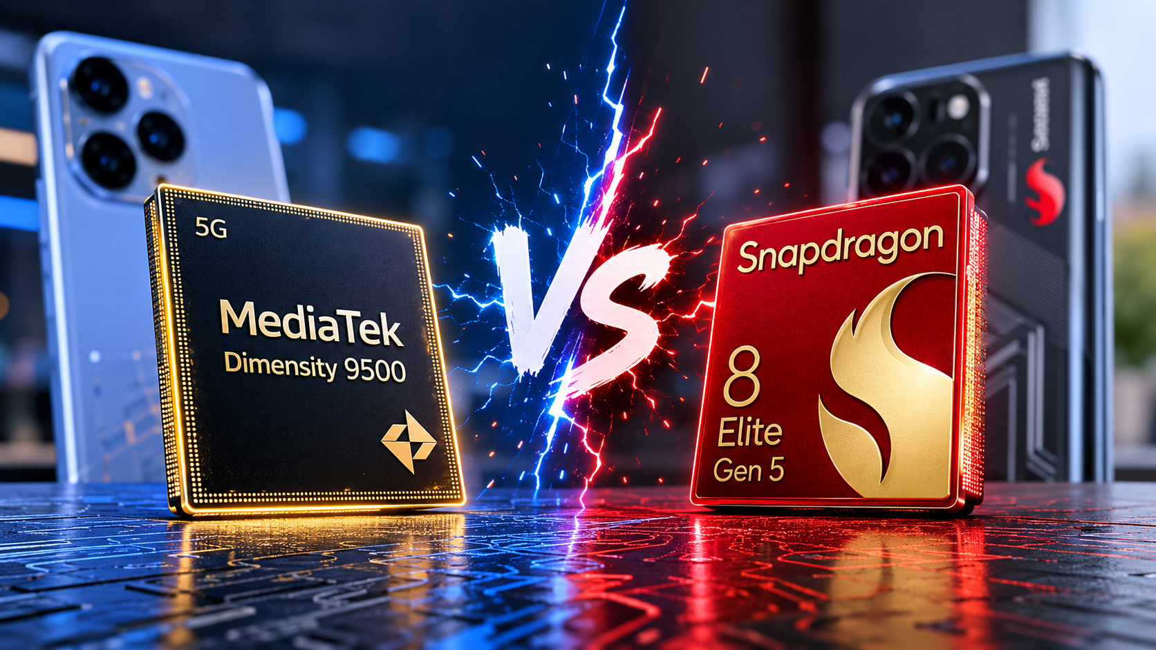 MediaTek Dimensity 9500 vs Snapdragon 8 Elite Gen 5 Should You Wait for New Flagships This Year