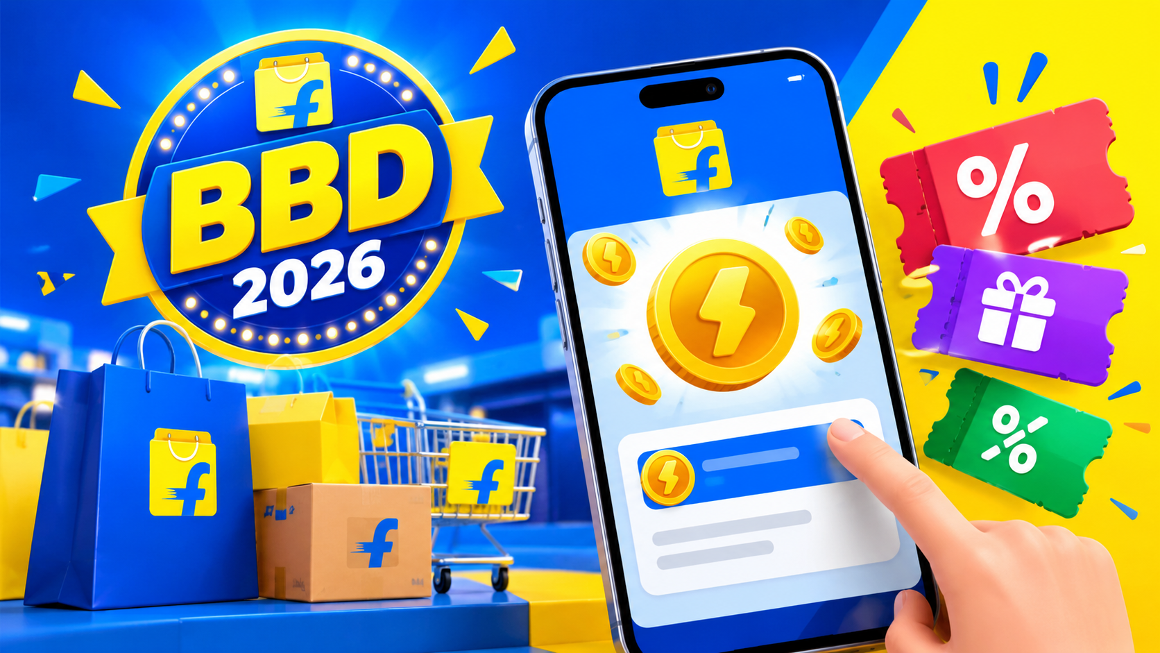 BBD 2026 How to Use Flipkart SuperCoins and Offers